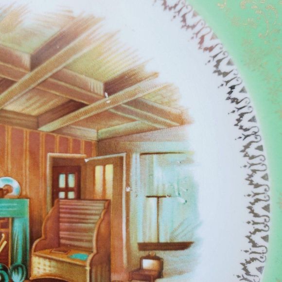 Vintage Plate, Century by Salem 23K Gold Colonial - Picture 7 of 10